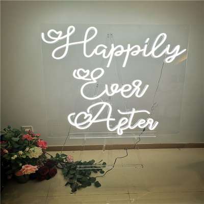 Customize acrylic neon led sign factory